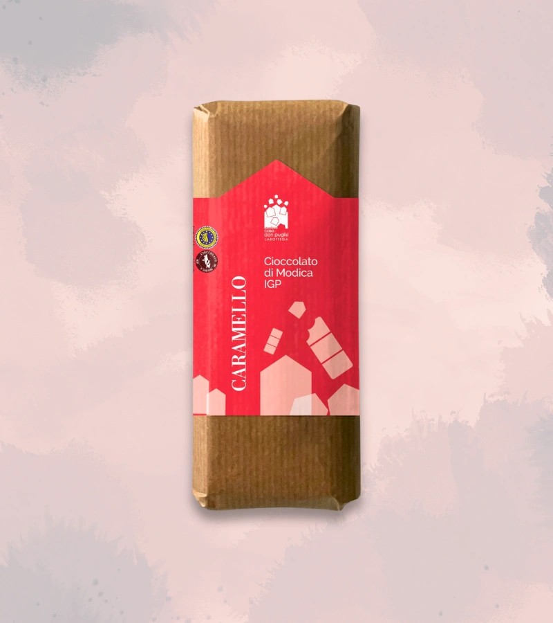 CIOCCOLATO DI MODICA IGP AL CARAMELLO