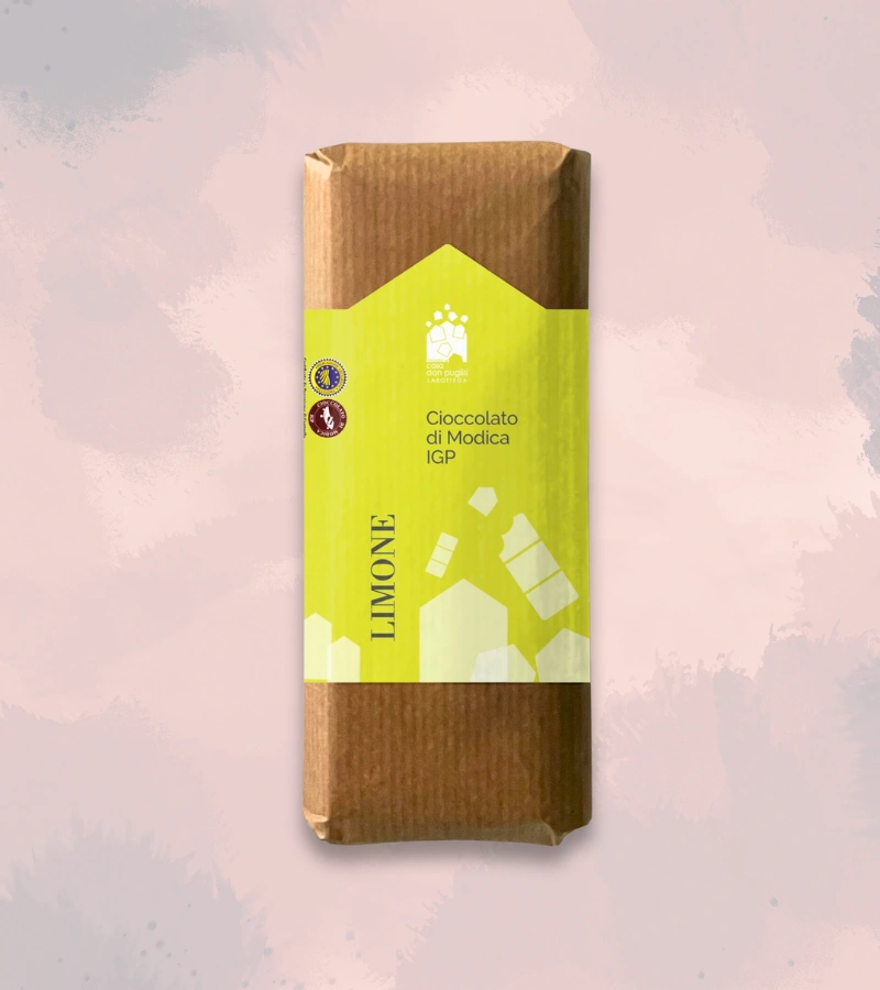 CIOCCOLATO DI MODICA IGP AL LIMONE