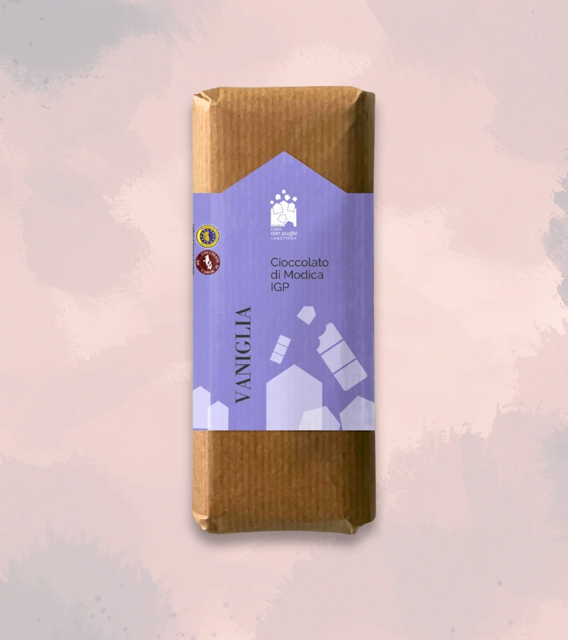 CIOCCOLATO DI MODICA IGP ALLA VANIGLIA