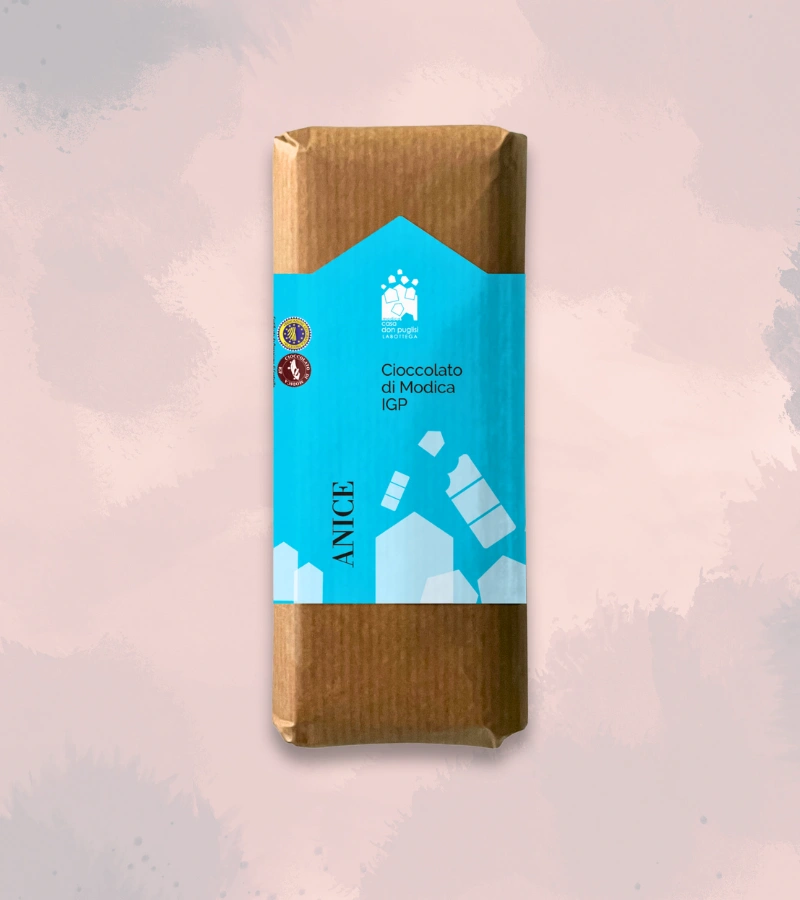 CIOCCOLATO DI MODICA IGP ALL’ANICE