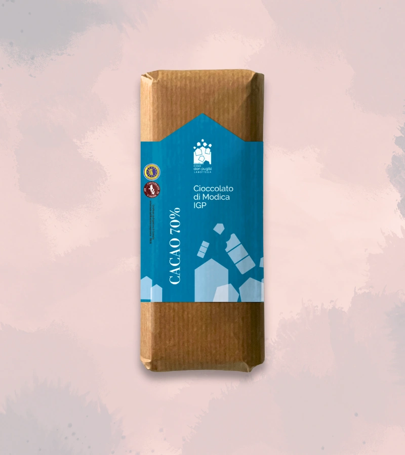 CIOCCOLATO DI MODICA IGP CACAO 70%