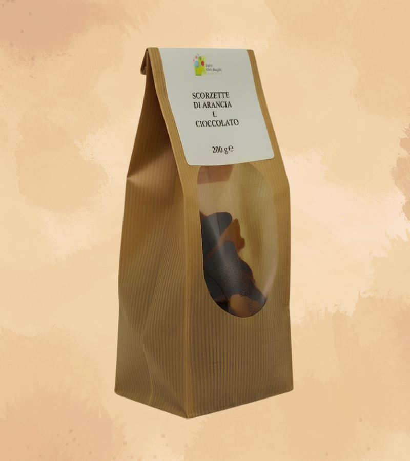 SCORZETTE DI LIMONE CON CIOCCOLATO