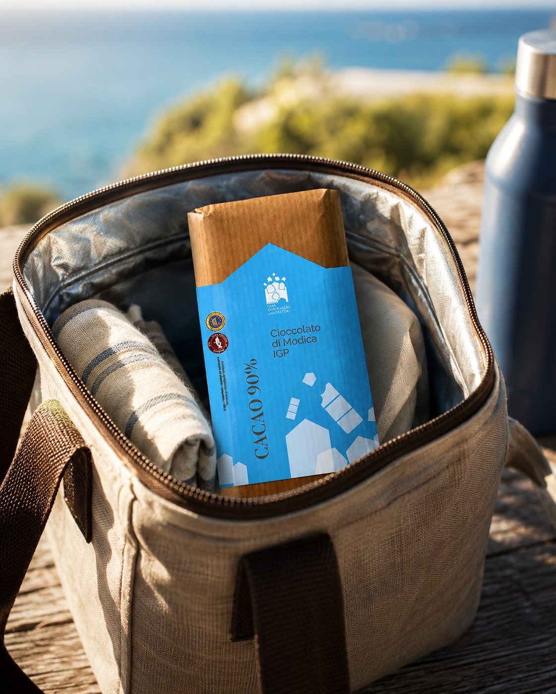 come trasportare il cioccolato in estate