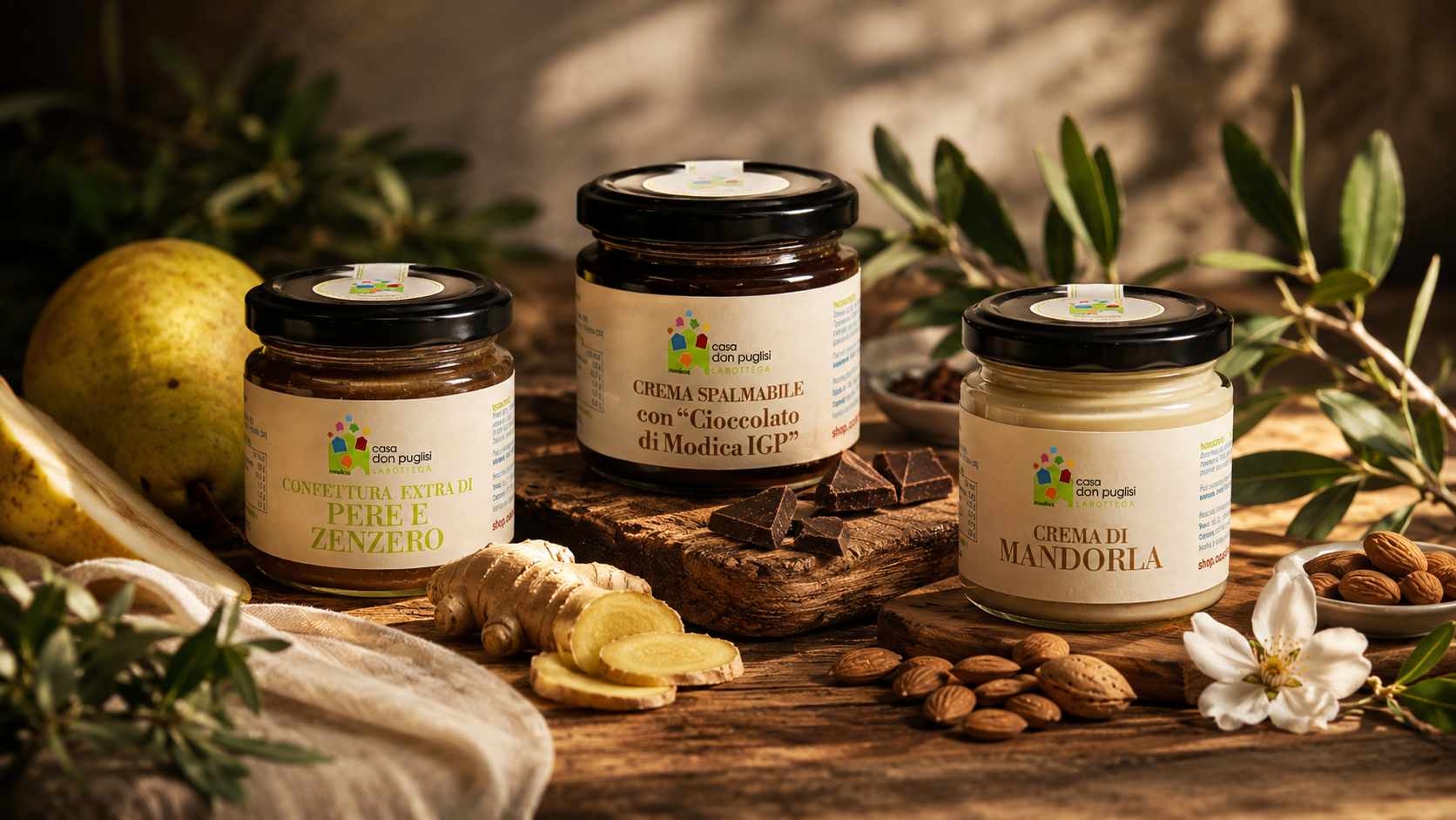 Creme e Marmellate Artigianali Siciliane casa don puglisi